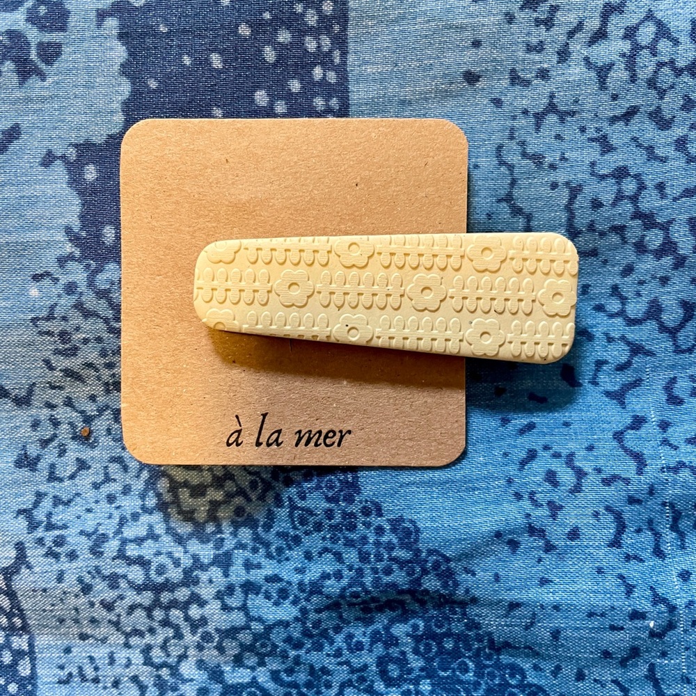 Polymer Clay Hair Clip